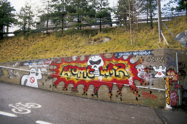 Ghost Bastards: Atomic War, Herttoniemi, 1986 © Kuva: Heikki Jääskeläinen